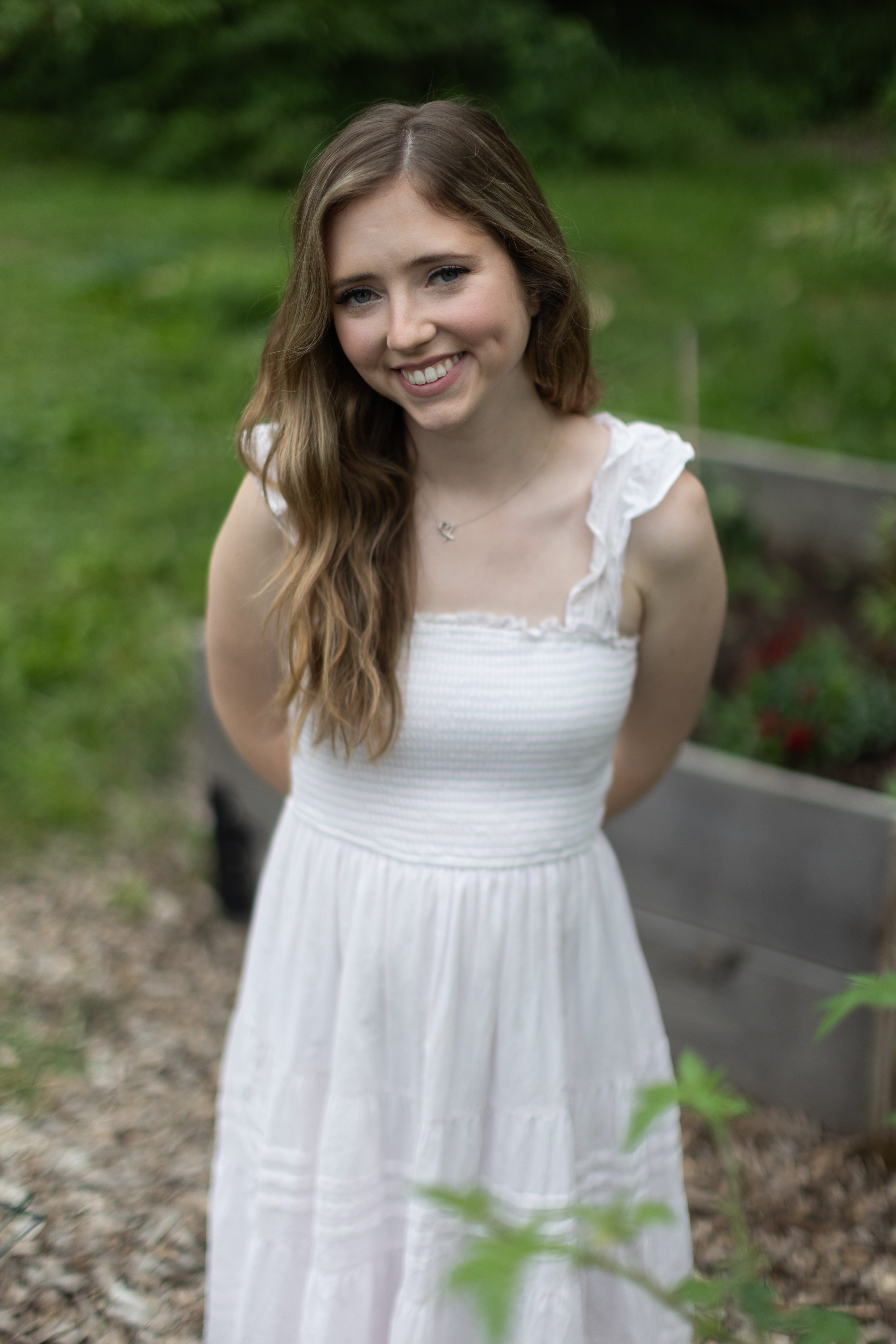 Smiling portrait of Leah Gray